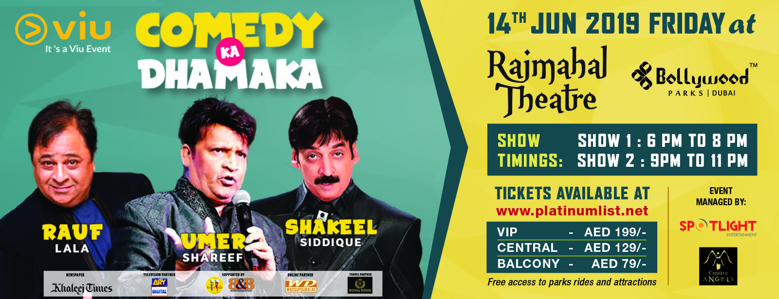 Comedy Ka Dhamaka Poster Jun 2019